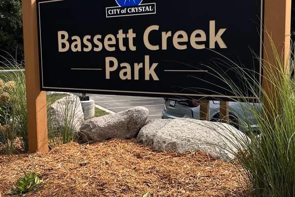 Dog Park at Bassett Creek Park